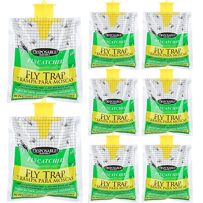 #ad Outdoor Fly Traps Bundle Disposable Hanging Outdoor