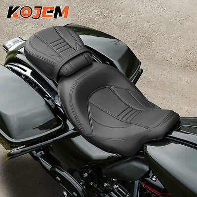 #ad Driver Passenger Low Profile Seat For Harley CVO Touring Road Glide King 09 24