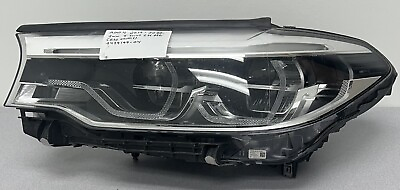 #ad BMW 5 Series LED Left Headlight Assembly 2017 2020 OEM Model #7439197 04