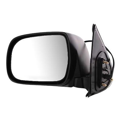 #ad Power Mirror For 2005 2011 Toyota Tacoma Driver Side Textured Black Manual Fold