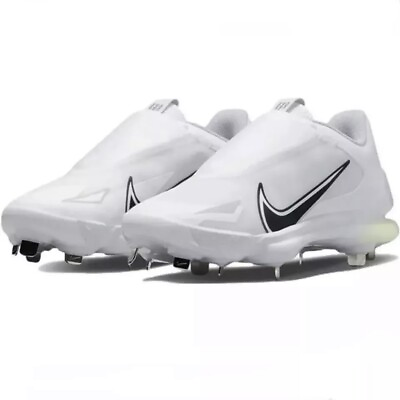 #ad Nike Force Zoom Trout 8 Pro White Metal Baseball Cleats CZ5915 100 Mens Size 11