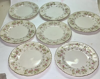 #ad #ad Stansbury Bread Dessert Plates Syracuse China Federal 7 Inch Round Set of 7