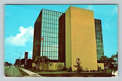 Sanford FL Florida Main Office First Federal Of Sanford Vintage Postcard