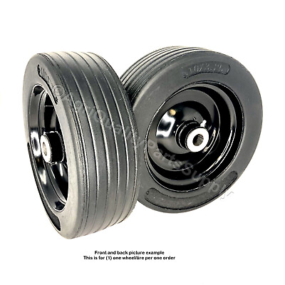 #ad 10quot; x 3.25quot; Solid Finish Mower One 1 Wheel Tire BUSH HOG 87750 NEW Replacement