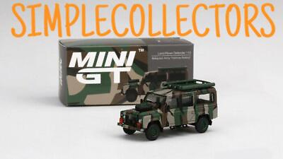 #ad Mini GT Land Rover Defender 110 Malaysian Army Harimau Belang Malaysia Exclusive