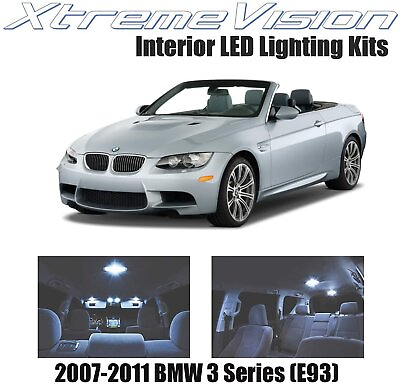 XtremeVision LED for BMW 3 Series E93 2007 2011 9 Pieces Cool White...