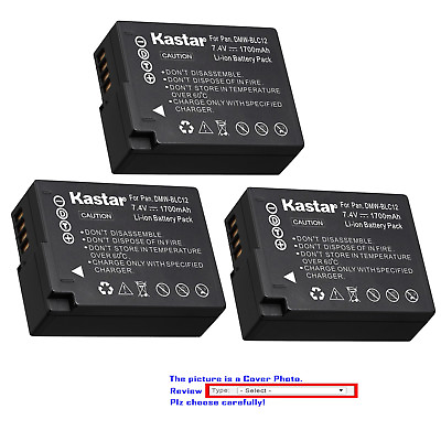 #ad Kastar Replacement Battery for Panasonic DMW BLC12 Panasonic Lumix DMC G85