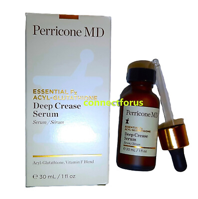 #ad Perricone MD Essential Fx Acyl Glutathione Deep Crease Serum 1 oz 30ml vitamin F
