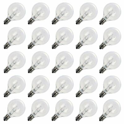 #ad 5W Clear G40 Globe Bulbs for Outdoor String Light Replacement Bulbs