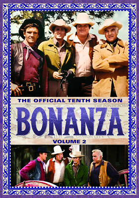 #ad #ad Bonanza: The Official Tenth Season Volume 2 New DVD Boxed Set Full Frame M