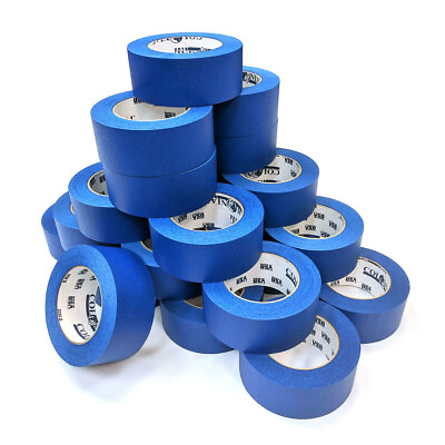 #ad Shurtape 104661 2quot; Blue Painters Tape 60 Yards Roll Case of 24