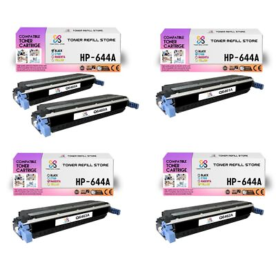 #ad 5Pk TRS 644A BCYM Compatible for HP LaserJet 4730 4730x MFP Toner Cartridge