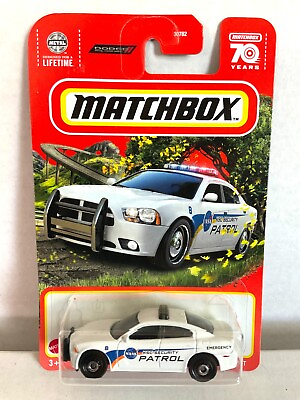 #ad Matchbox DODGE CHARGER PURSUIT 2023 70 Years No Number Variation