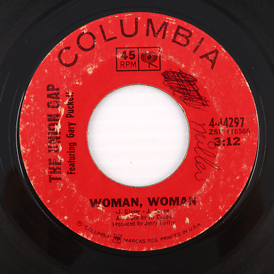 #ad The Union Gap Woman Woman Don#x27;t Make Promises 45 rpm 7quot; Single 4 44297