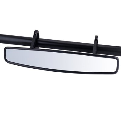 Round ROLL BAR Rear View Mirror 1.5quot; Clamp For UTV Off Road Yamaha YXZ1000R