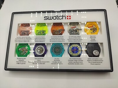 #ad #ad Vintage Swatch Assembly Display Set 90s Super Rare Mint Condition NOS