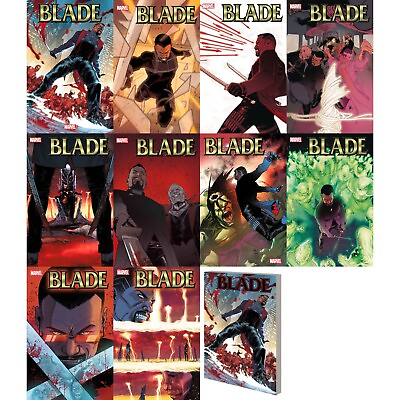 #ad Blade 2023 1 2 3 4 5 6 7 8 9 10 Variants amp; TPB Marvel Comics COVER SELECT