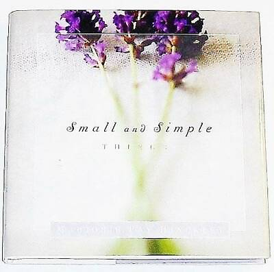 #ad Small and Simple Things Hardcover By Hinckley Marjorie Pay GOOD