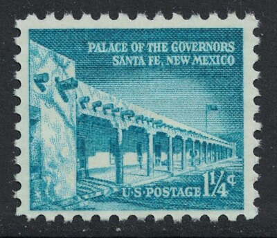 #ad Scott 1031A MNH 1 1 4c Palace of the Governors Liberty Series unused mint