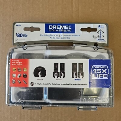 #ad Dremel Universal Bi Metal HCS Oscillating Multi Tool Blade Kit 5 Piece