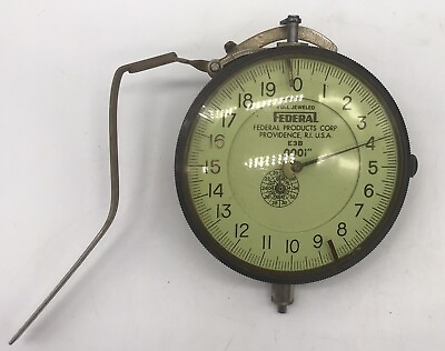 #ad #ad FULL JEWELED FEDERAL INDICATOR INSTRUMENT GUAGE.