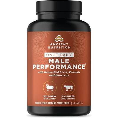 #ad Ancient Nutrition Once Daily Male Performance 30 Tabs
