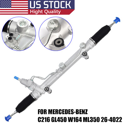 #ad Power Steering Rack amp; Pinion Assembly for Mercedes Benz C216 GL450 W164 ML350