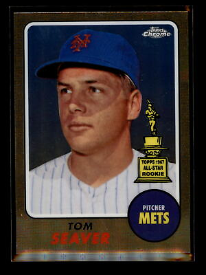 #ad 2017 Topps Chrome Update Series Topps All Rookie Cup #TARC 12 Tom Seaver Mets
