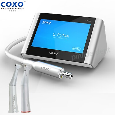 #ad COXO Dental C PUMA Master Electric Endo Motor 1:5 Fiber Optic 6:1 Contra Angles