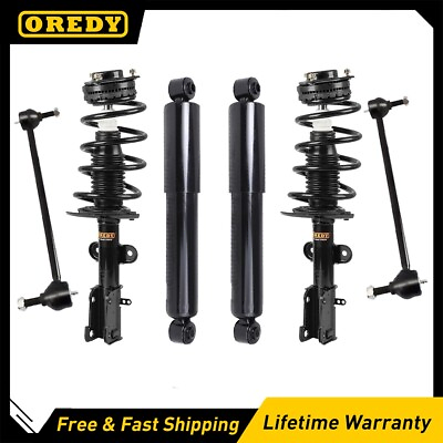 #ad 6PC Front Struts amp; Rear Shocks Sway Bar Links for Town amp; Country Grand Caravan
