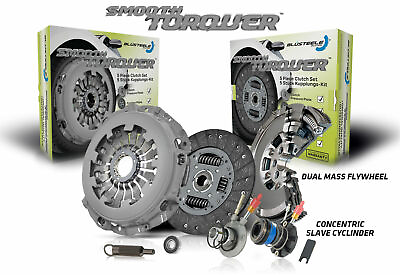 #ad Blusteele Dual Mass Flywheel Clutch Kit For BMW 523 523i E39 2.5Ltr M52B25 Vanos
