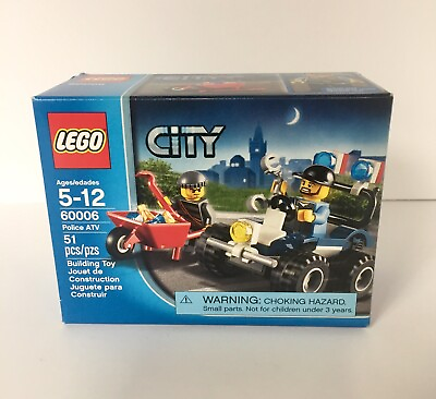 Gently Used LEGO City Police ATV #60006