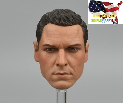1 6 male head sculpt police for Hot toys phicen 12quot; figure worldbox BD001 ❶USA❶