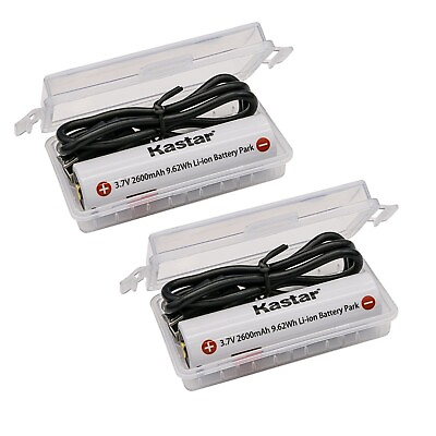 #ad Kastar 2x Rechargeable Battery Compatible with SF1865 NL1826R 22102 SL B26 USB