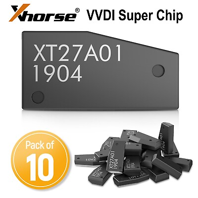 #ad #ad 10× Xhorse VVDI Super Chip Transponder XT27A01 XT27A66 For VVDI2 Mini Key Tool