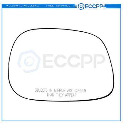#ad Replacement Door Mirror Glass Fits 02 04 DODGE RAM PICKUP RH Side W Adhesive Pad