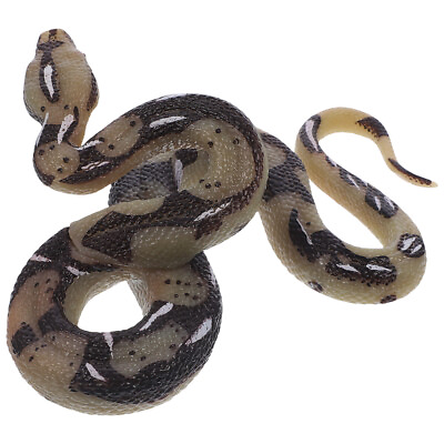 #ad Fake Rattlesnake Python Model Big Realistic Snake Simulation Python Model Toy