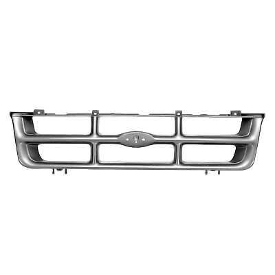 #ad FO1200185 New Grille Fits 1993 1994 Ford Ranger 2WD Silver Black