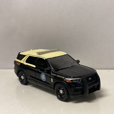#ad 2021 21 Ford Explorer Interceptor Utility Florida Collectible 1 64 Scale Diecast