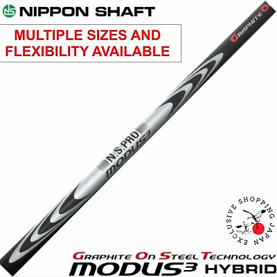 #ad NIPPON SHAFT N.S.PRO MODUS3 HYBRID Shaft Graphite on Steel Technology GOST Uncut