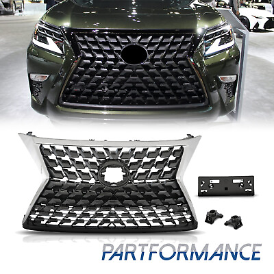 #ad For 2020 2023 LEXUS GX460 Front Grille Black W Chrome Frame 5310160G40