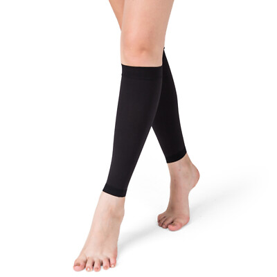 #ad Compression Socks Women Men Medical Sports Flight Travel Varicose Calf Sleeve