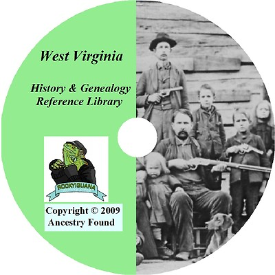 #ad 50 old books History amp; Genealogy of West Virginia WV