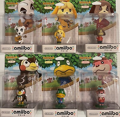 #ad AMIIBO ANIMAL CROSSING SERIES FOR NINTENDO SWITCH 3DS AND WIIU FREE SHIPPING