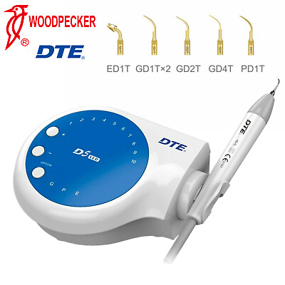 #ad Original Woodpecker DTE D5 LED Dental Ultrasonic Piezo Scaler SATELEC Handpiece