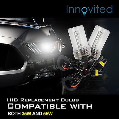 #ad Two 35W 55W Xenon HID Kit #x27;s Replacement Light Bulbs H1 H4 H7 H10 H11 9005 9006