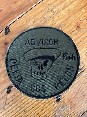 #ad Vietnam RT Advisor 5th Recon Team Airborne MACV SOG CCC Special Forces SF Patch