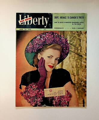 #ad New Liberty Weekly Series Vol. 24 #24 GD 1947
