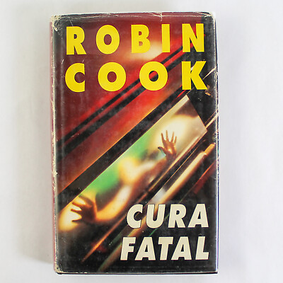 #ad Robin Cook Cura Fatal Portugese Hardcover Book 1995 Brazilian Edition
