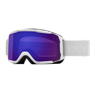 #ad Smith Showcase OTG Goggles White Vapor ChromaPop Everyday Violet Mirror